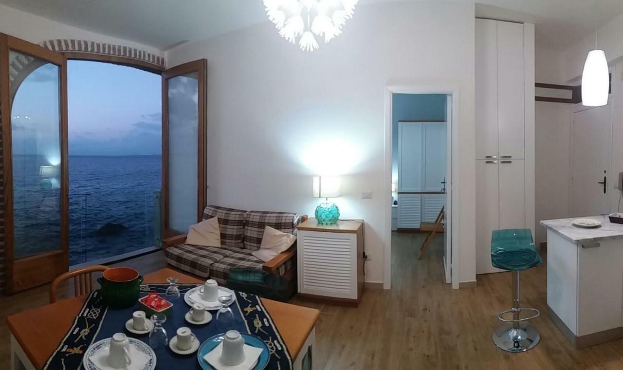 Gabbiano Azzurro Flat Chianalea Lägenhet Scilla Exteriör bild